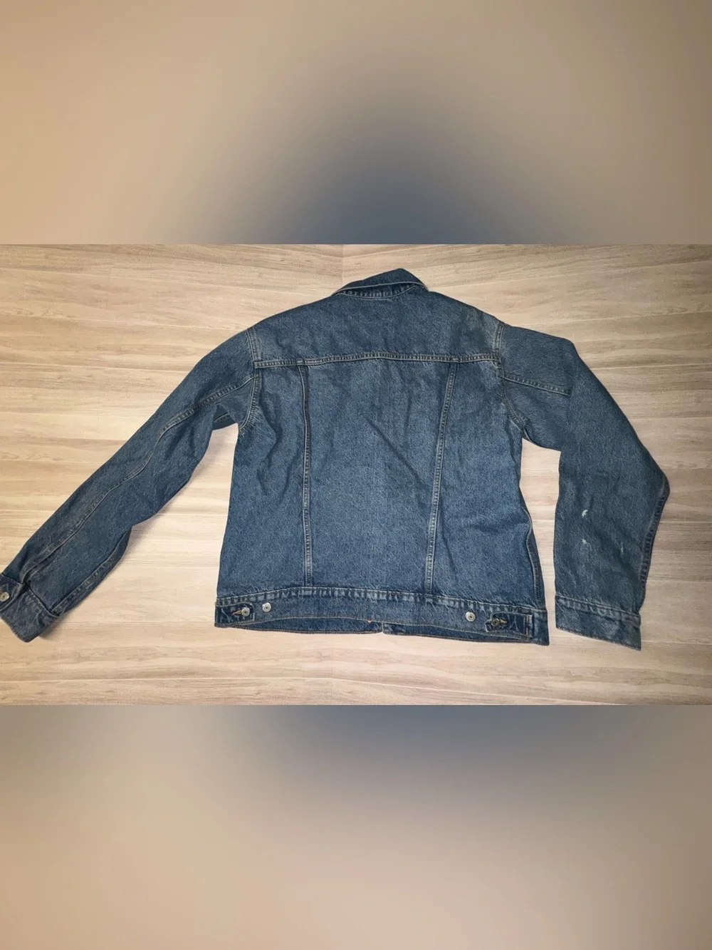 Old Navy Blue Denim Trucker Jacket - Women's